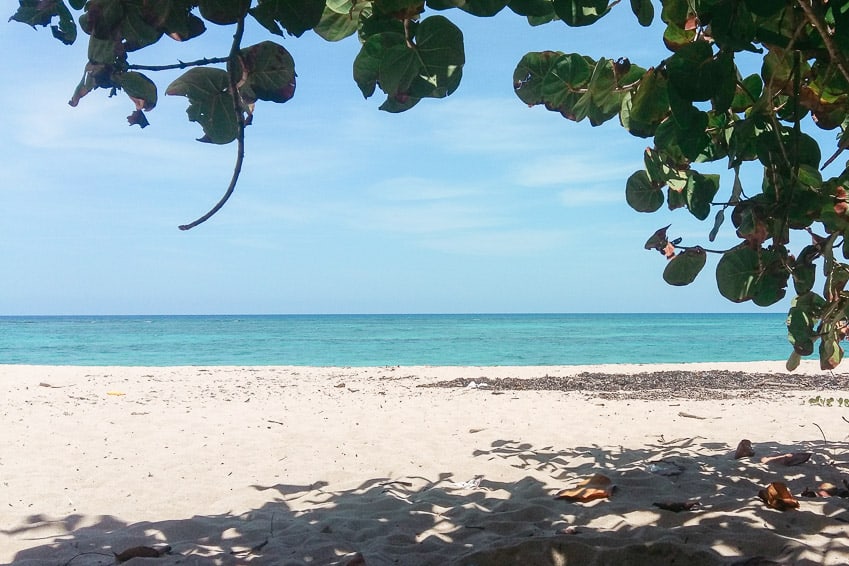 View from Playa Maguana-Baracoa- Cuba