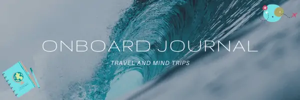 travel journal sea wave